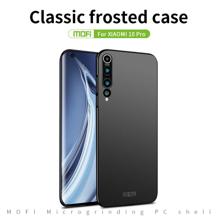 For Xiaomi Mi 10 Pro MOFI Frosted PC Ultra-thin Hard Case(Red) - Xiaomi Cases by MOFI | Online Shopping UK | buy2fix