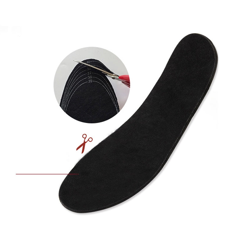 Smart Temperature-controlled Electric Insole Warm Foot Graphene Heating Insole Warm Foot Artifact Warm Foot Treasure, EU Plug, Size:35(Black for Men) - Shoes Care by buy2fix | Online Shopping UK | buy2fix