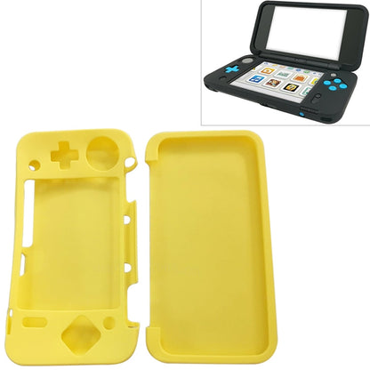 Host Silicone Protective Case for NEW 2DSLL(Yellow) - Cases by buy2fix | Online Shopping UK | buy2fix