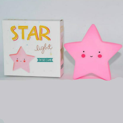 LED Bedroom Bedside Children Room Stars Cartoon Night Light(White) - Night Lights by buy2fix | Online Shopping UK | buy2fix