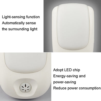 A72 Intelligent LED Sensor Night Light, Plug:AU Plug(Yellow) - Sensor LED Lights by buy2fix | Online Shopping UK | buy2fix