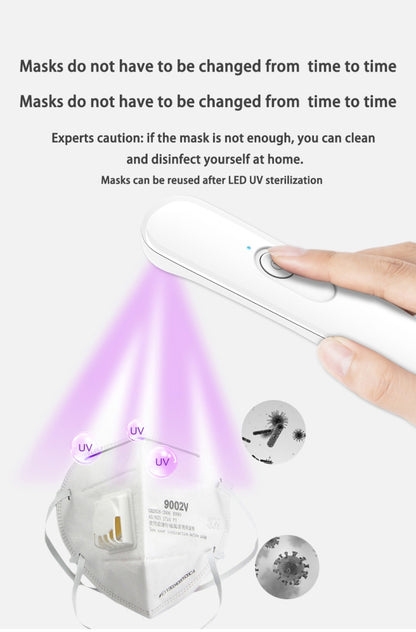 Portable UV Light Sterilizer Sterilization Stick Disinfection Ultraviolet Lamp(White) - Sterilizers by buy2fix | Online Shopping UK | buy2fix