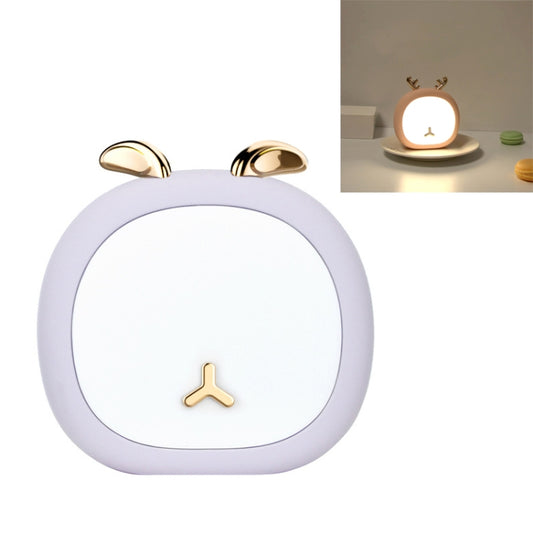 Creative Multifunctional USB Charging Reading Lamp Bedside Soft Night Light, Style:Rabbit(Purple) - Night Lights by buy2fix | Online Shopping UK | buy2fix