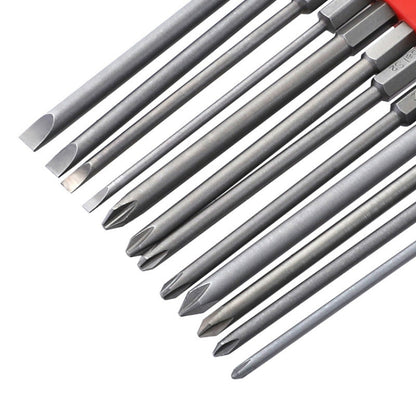 12 PCS / Set Screwdriver Bit With Magnetic S2 Alloy Steel Electric Screwdriver, Specification:6 - Drill & Drill Bits by buy2fix | Online Shopping UK | buy2fix