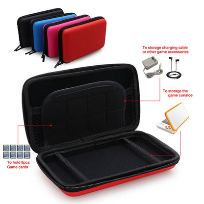 For Nintendo 2DS XL Hard EVA Protective Storage Case Cover Holder(Red) - Bags by buy2fix | Online Shopping UK | buy2fix