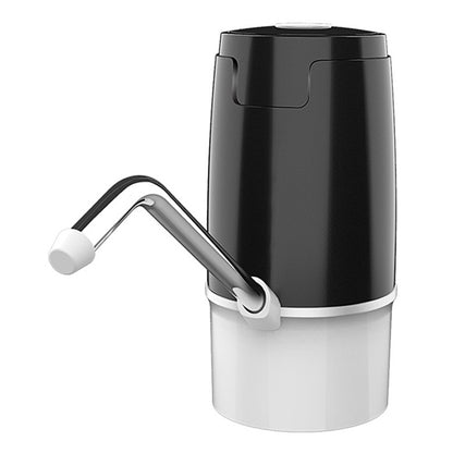 304 Stainless Steel Hard Pipe USB Rechargeable Electric Water Pump Dispenser Silicone Drinking Water Bottles - Drinking Tools by buy2fix | Online Shopping UK | buy2fix