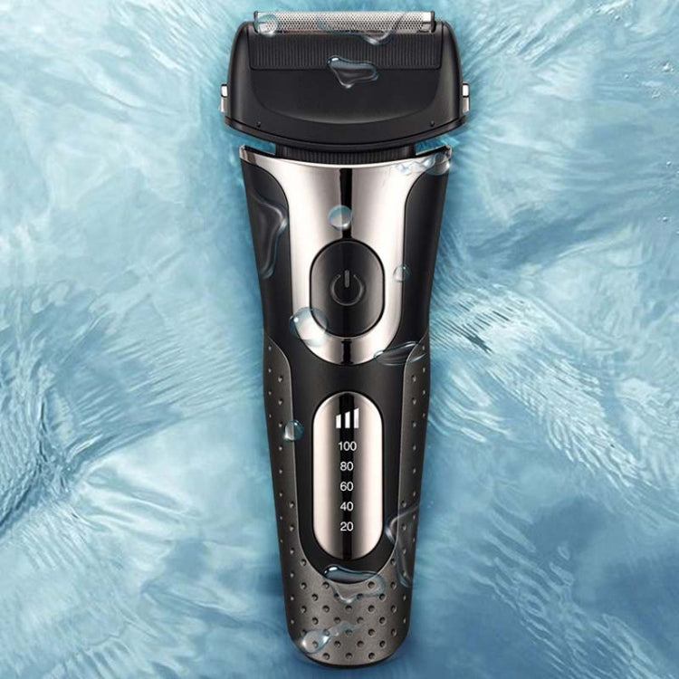 BG-7100 Electric Shaver Reciprocating Shaver LED Digital Rechargeable Shaver - Electric Shavers by buy2fix | Online Shopping UK | buy2fix