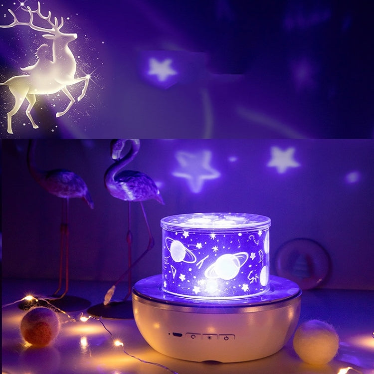 Fantasy Starry Sky Projector Night Light Atmosphere Light Valentine Day Gift, Style: Bluetooth Version - Night Lights by buy2fix | Online Shopping UK | buy2fix