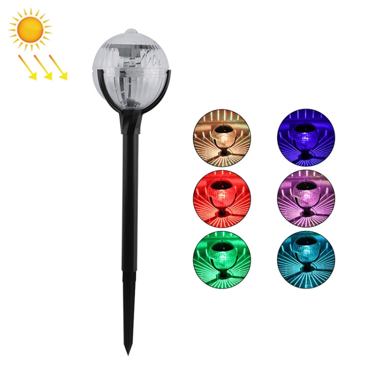 Solar Magic Ball Lawn Light LED Garden Light Colorful Light Control Light - Solar Lights by buy2fix | Online Shopping UK | buy2fix