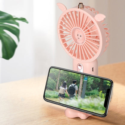 N12 Office Desktop USB Handheld Mini Fan, Fan diameter: 1200 MAH(Jade Green) - Electric Fans by buy2fix | Online Shopping UK | buy2fix