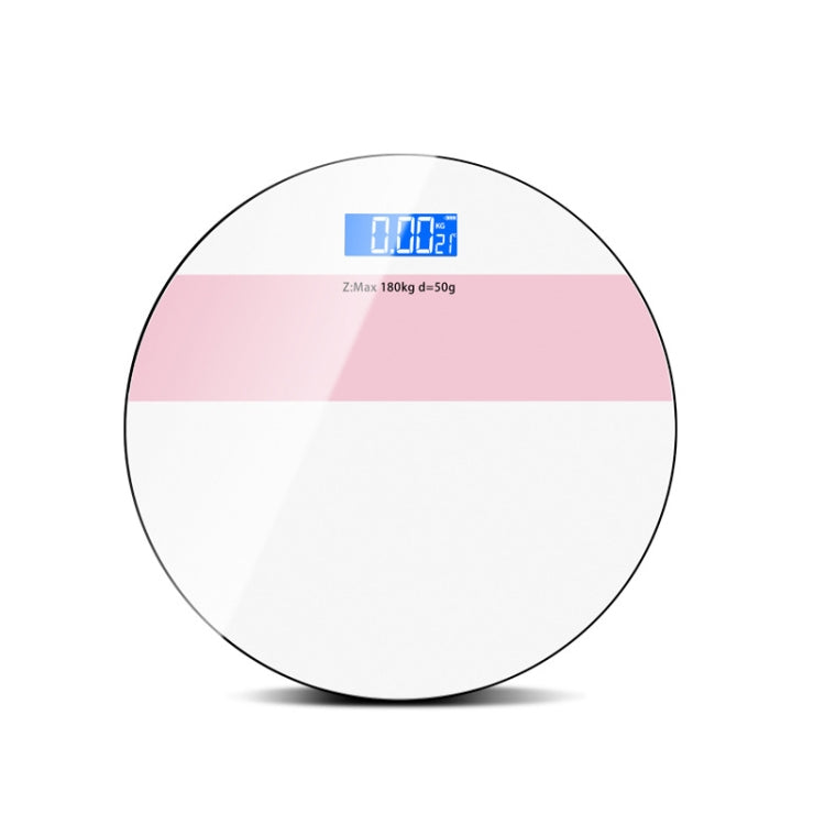 Body Weight Scale USB Home Body Fat Scale Charging Version(White Pink) - Body Scales by buy2fix | Online Shopping UK | buy2fix