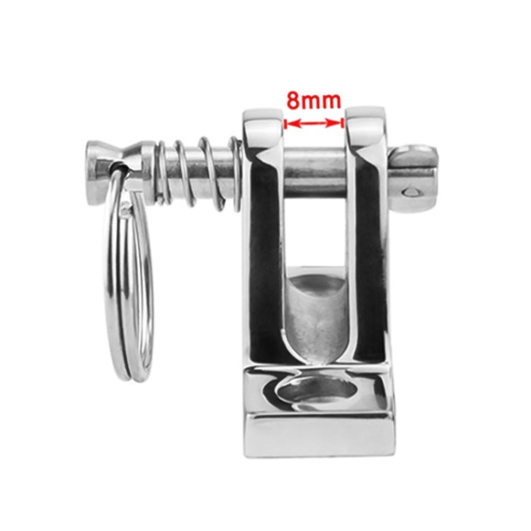 Mountain Type Seat Peg Ring 316 Stainless Steel Ship Accessories, Specification: 60 x 18mm - Marine Accessories & Parts by buy2fix | Online Shopping UK | buy2fix