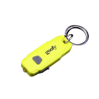 GOOFY Mini USB Rechargeable LED Flashlight Portable Keychain(Green) - Mini Flashlight by GOOFY | Online Shopping UK | buy2fix