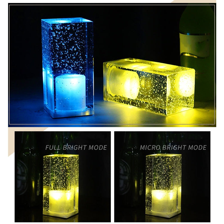 Colorful LED Crystal Lamp Bar Atmosphere Decorative Light, Plug Type:EU Plug(Gradient Light) - Night Lights by buy2fix | Online Shopping UK | buy2fix