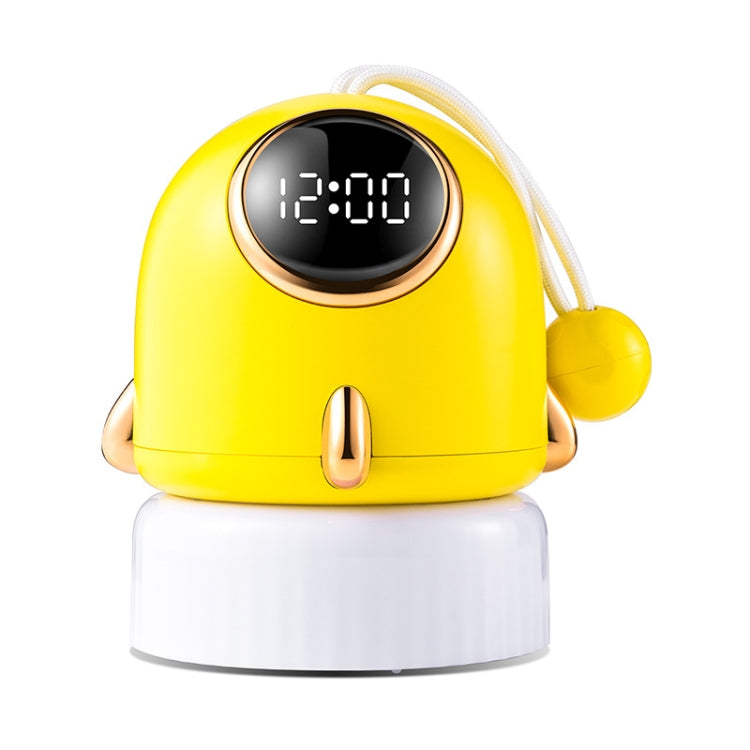 TW-L47 Small Rocket Portable Clock LED Projection Lamp(Yellow) - Novelty Clock by buy2fix | Online Shopping UK | buy2fix