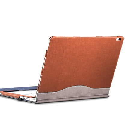 PU Leather Laptop Protective Sleeve For Microsoft Surface Book 2 15 inches(Business Brown) - Other by buy2fix | Online Shopping UK | buy2fix