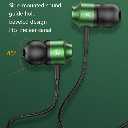 TS902 Metal In-Ear USB-C / Type-C Game Earphone, Cable Length: 1.2m(Silver Gray) - Type-C Earphone by buy2fix | Online Shopping UK | buy2fix