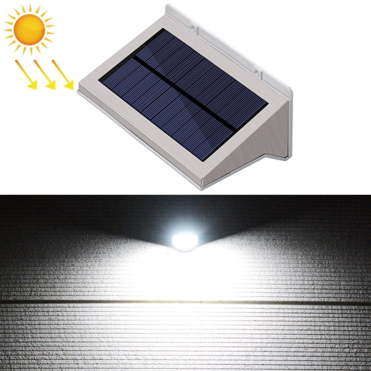 Outdoor Solar Body Sensing LED Lighting Wall Light(White Light) - Solar Lights by buy2fix | Online Shopping UK | buy2fix