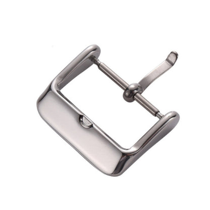 5pcs IP Plated Stainless Steel Pin Buckle Watch Accessories, Color: Gold 22mm - Watch Accessories & Parts by buy2fix | Online Shopping UK | buy2fix