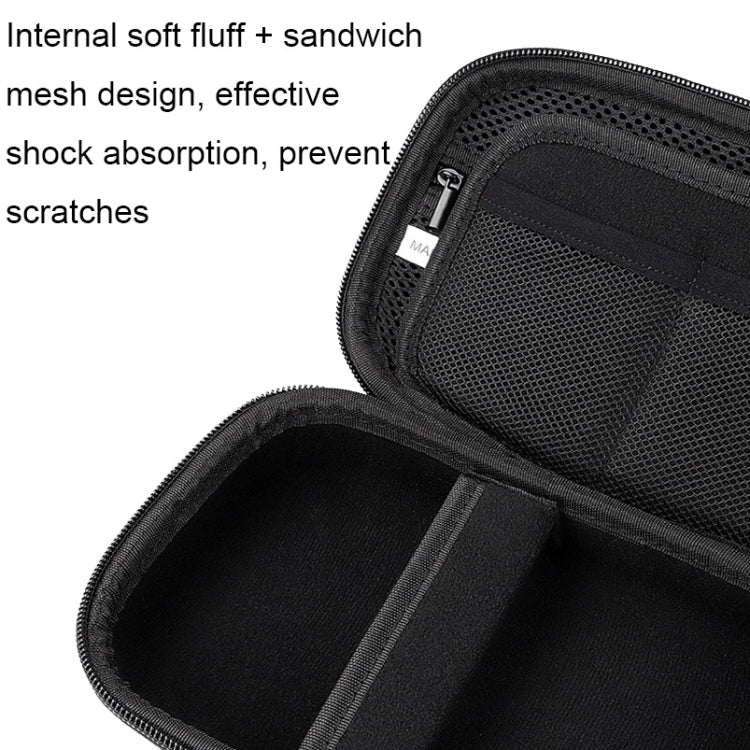 YK02SJ Headphone Hard Disk Shockproof Storage Box(Navy Blue) - Digital Storage Bag by buy2fix | Online Shopping UK | buy2fix