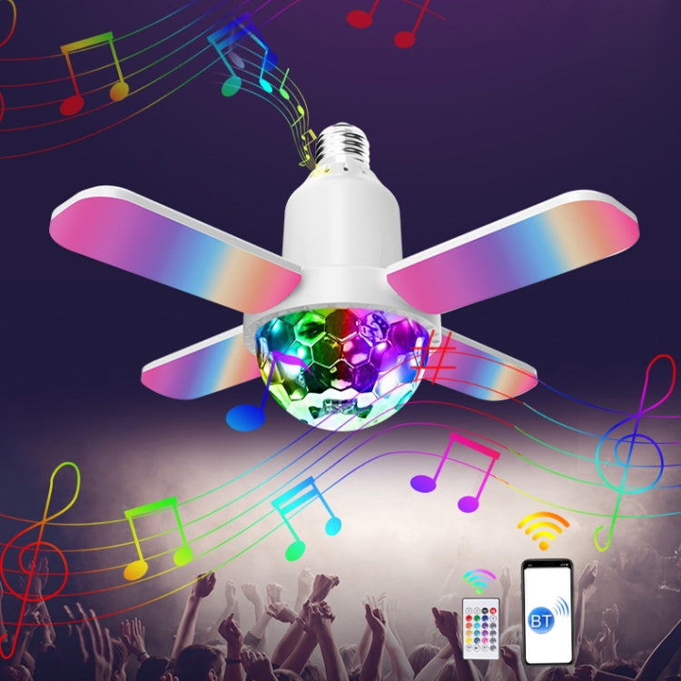 LY-002 24W Mini Bluetooth RGB Light Effect Foldable Music Light(Magic Light) - Smart Light Bulbs by buy2fix | Online Shopping UK | buy2fix