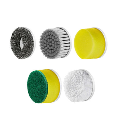 Steel Wire Ball Replace Brush Head Electric Handheld Scrubber Heads Home Washing Tools - Sponges, Cloths & Brushes by buy2fix | Online Shopping UK | buy2fix