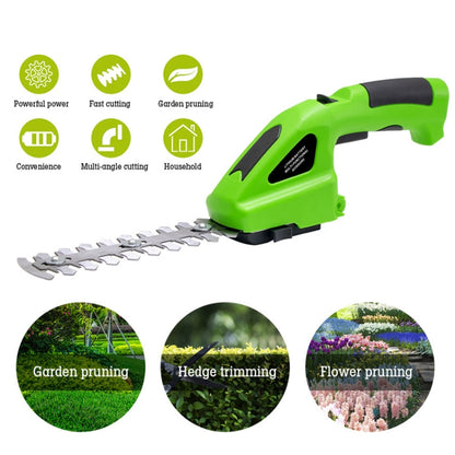 HILDA 3 In 1 Motorized Fence Trimmer Li-Ion Pruning Tools, Voltage: 7.2V - Burin &Cutting Knife by HILDA | Online Shopping UK | buy2fix