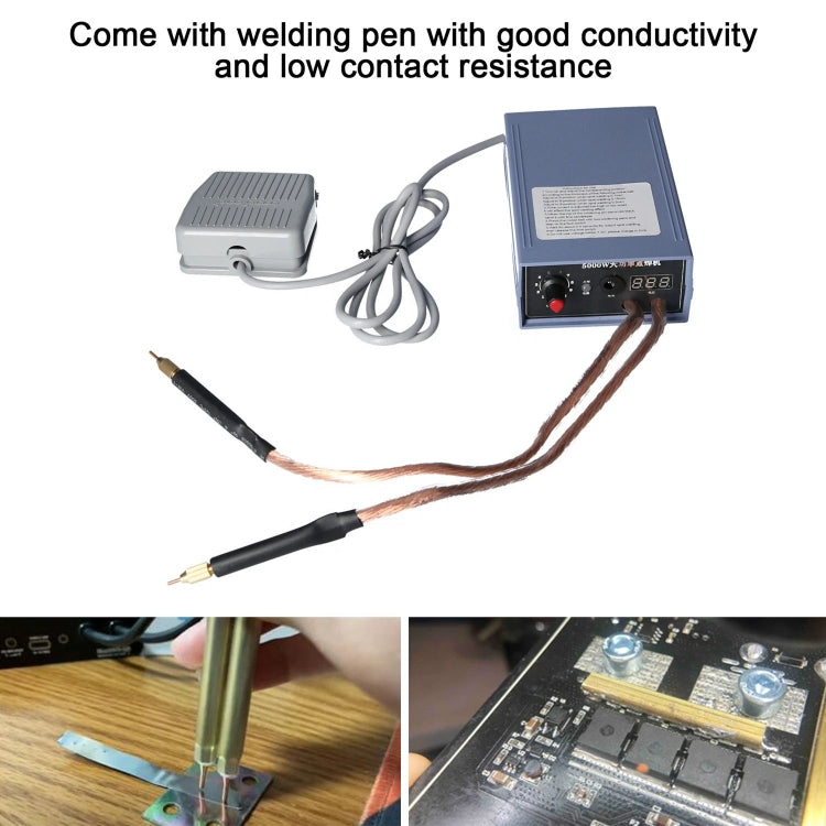 Portable 18650 Battery Spot Welder 5000W High Power Handheld Spot Welding Machine, Style: Automatic Version US Plug - Others by buy2fix | Online Shopping UK | buy2fix