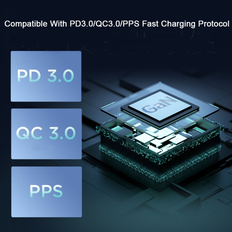 Lenovo Thinkplus Nano GaN USB-C/Type-C 65W Charger Mobile Phone Tablet Power Adapter,CN Plug - USB Charger by Lenovo | Online Shopping UK | buy2fix