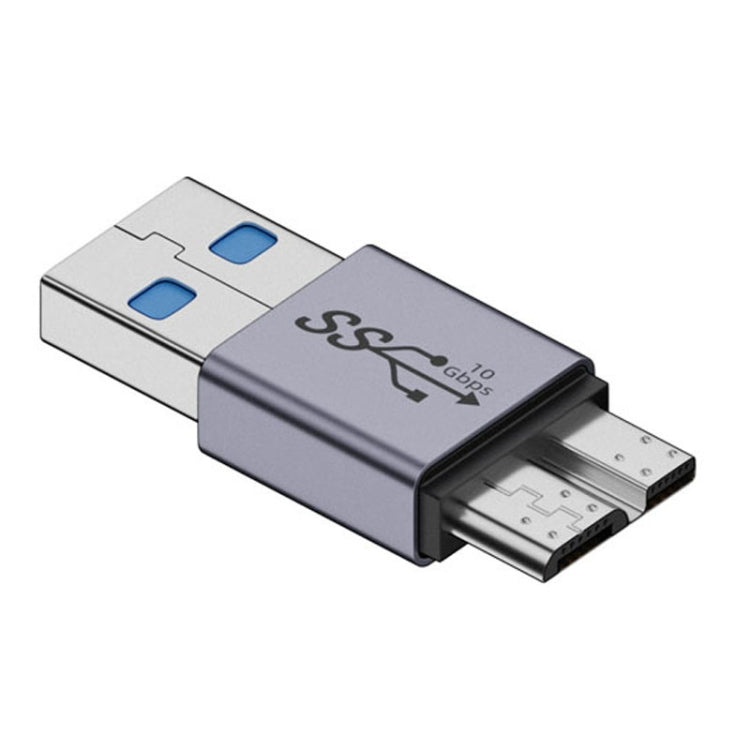 USB Male Transfer Micro B Male Adapter USB Link HDD Enclosure Interface Converter - Cable & Adapters by buy2fix | Online Shopping UK | buy2fix