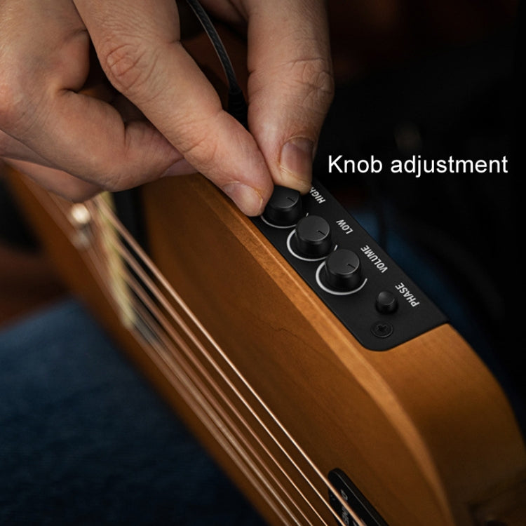 DONNER Smart Headless Silent Guitar Travel Portable Detachable Acoustic Guitar, Style: Maple Model Black - Stringed Instruments by DONNER | Online Shopping UK | buy2fix