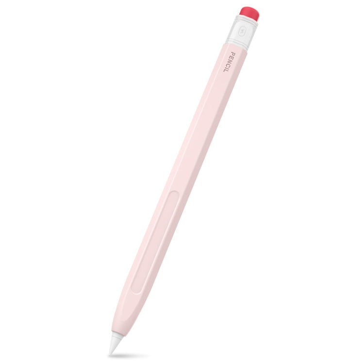 For Apple Pencil 2 AhaStyle PT180-2 Retro Stylus Protective Case Drop Proof Capacitive Pen Cover(Pink) - Pencil Accessories by AhaStyle | Online Shopping UK | buy2fix