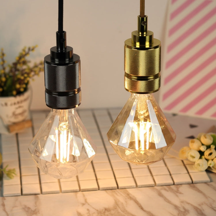 E27 Screw Port LED Vintage Light Shaped Decorative Illumination Bulb, Style: G95 Outer Pineapple Gold(110V 4W 2700K) - LED Blubs & Tubes by buy2fix | Online Shopping UK | buy2fix