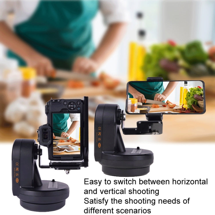 Desiontal YT-800 Cell Phone Camera Remote Control Gimbal 360 Rotation Panoramic Shooting Stabilizer(Standard) - Tripod Heads by Desiontal | Online Shopping UK | buy2fix