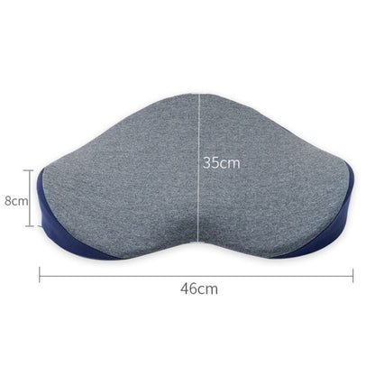 BEWALKER Memory Foam Office Seat Cushion Heart Shape Hip Chair Cushion(Navy) - Cushions & Pillows by BEWALKER | Online Shopping UK | buy2fix