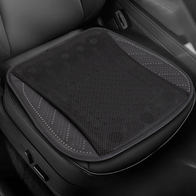 Car USB Summer Cool Ventilated Breathable Seat Cushion(Black 8 Sets Fan) - Seat Accessories by buy2fix | Online Shopping UK | buy2fix