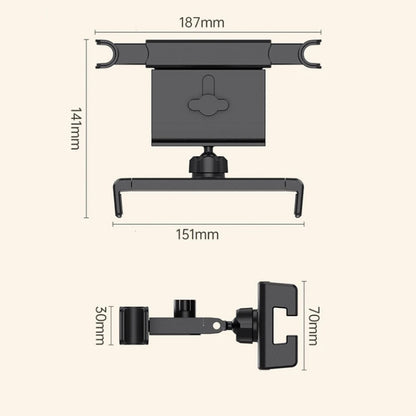 SD-1504D Car Dining Table Rear Foldable Storage Rack Computer Stand - Stowing Tidying by buy2fix | Online Shopping UK | buy2fix