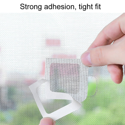 10pcs Household Floor Drain Stickers Anti-Mosquito Stickers For Screens Window Screen Hole Repair Subsidies(3 Rectangle Structure) - Door & Window Films by buy2fix | Online Shopping UK | buy2fix