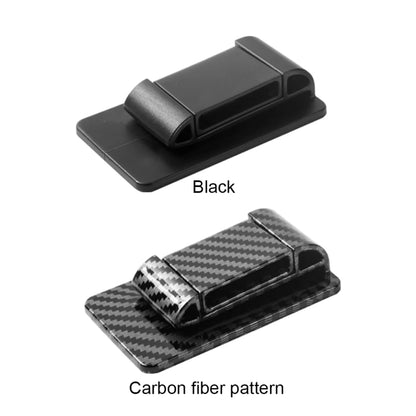 Car Seat Belt Holder Anti-collision Elastic Buckle Limiter(Carbon Fiber Black) - Seat Belts & Padding by buy2fix | Online Shopping UK | buy2fix