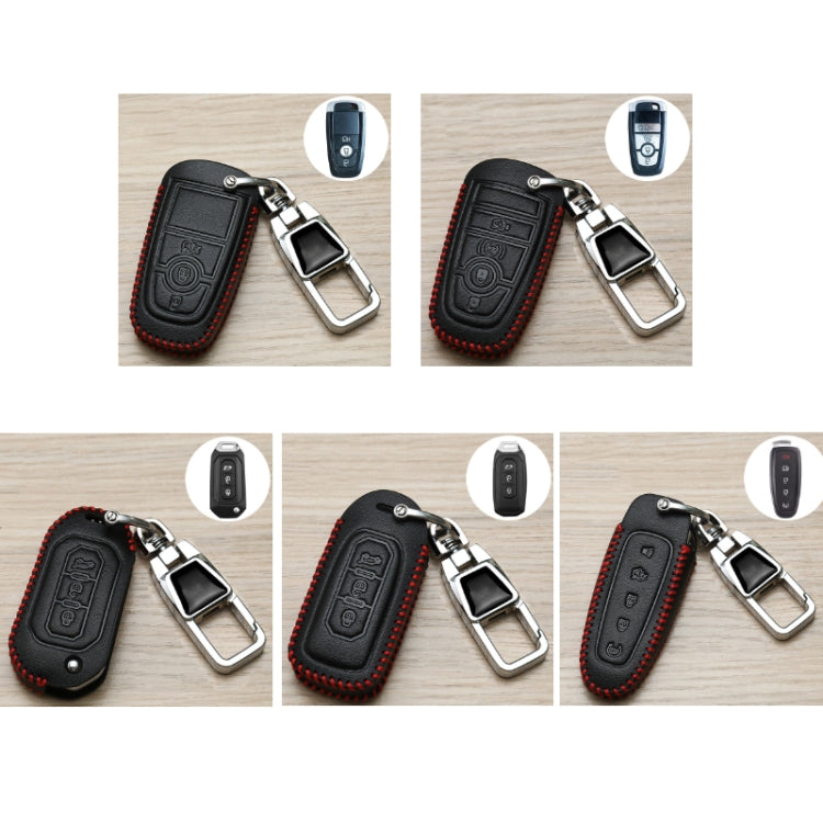 For Ford Car Key Cover Keychain Anti-lost Number Plate, Style: K - Car Key Cases by buy2fix | Online Shopping UK | buy2fix