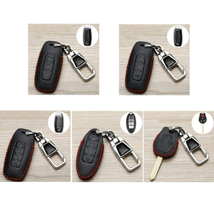 For Nissan Car Key Cover Keychain Anti-lost Number Plate, Style: I3 - Car Key Cases by buy2fix | Online Shopping UK | buy2fix