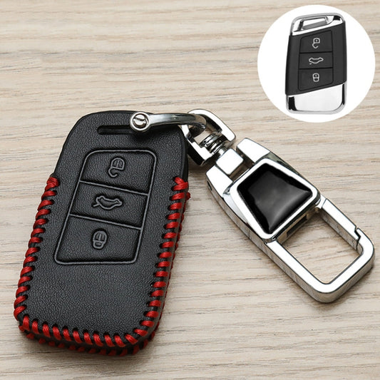 For Volkswagen Key Cover Multifunctional Keychain Anti-lost Number Plate, Style: C - Car Key Cases by buy2fix | Online Shopping UK | buy2fix