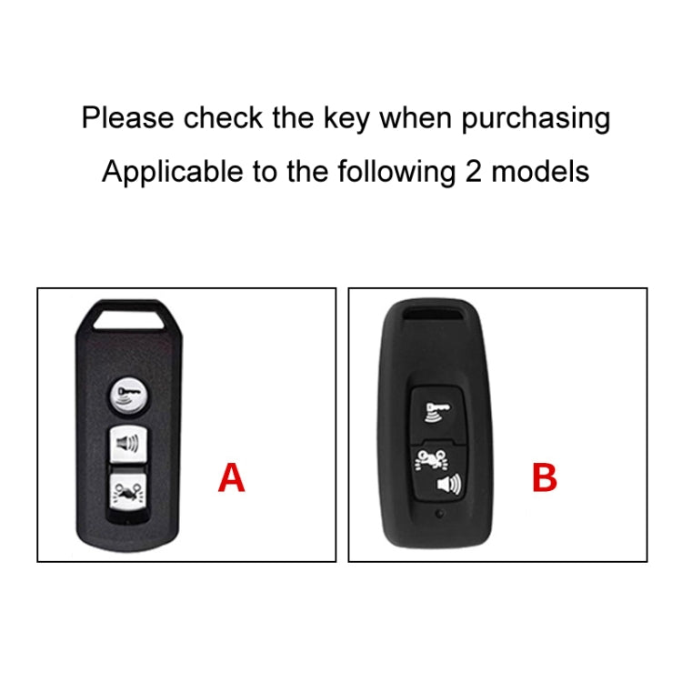 For Honda Motorcycle Key Cover Multifunctional Keychain Anti-lost Number Plate(A) - Car Key Cases by buy2fix | Online Shopping UK | buy2fix