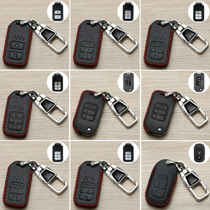 For Honda Car Key Cover Multifunctional Keychain Anti-lost Number Plate, Style: B - Car Key Cases by buy2fix | Online Shopping UK | buy2fix