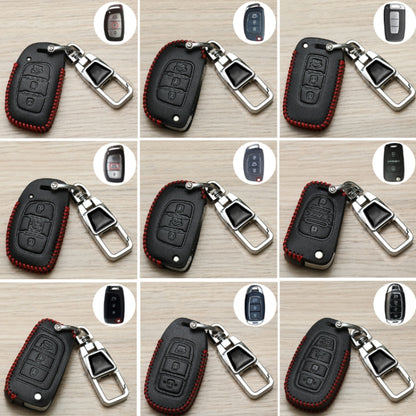 For Hyundai Car Key Cover Multifunctional Keychains Anti-lost Number Plates, Style: B - Car Key Cases by buy2fix | Online Shopping UK | buy2fix