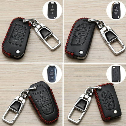 For Citroen Car Key Cover Multifunctional Keychain Anti-lost Number Plate(D) - Car Key Cases by buy2fix | Online Shopping UK | buy2fix