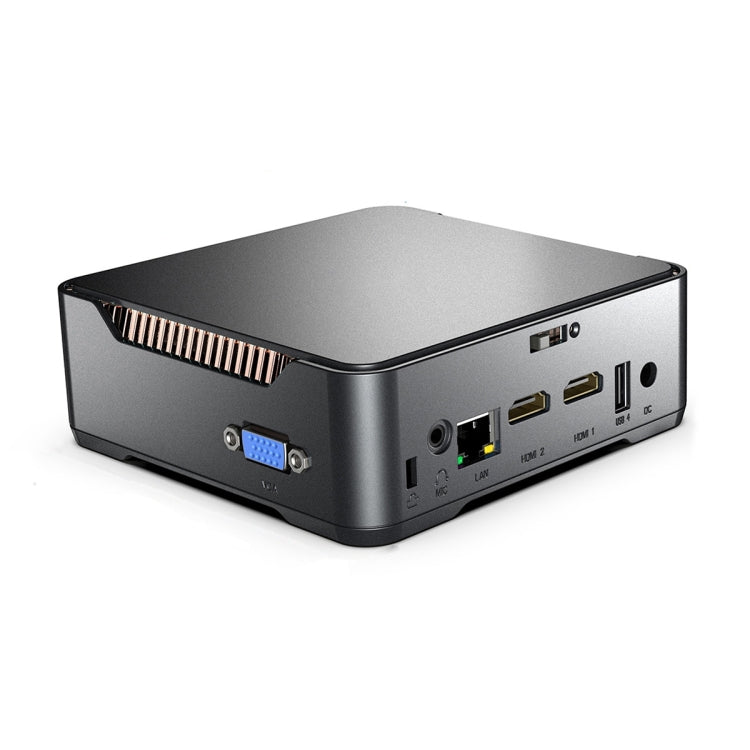 GK3Plus N100 16G+512G UK Plug 12th Intel Alderlake Dual HDMI+VGA Triple Display 4K HD Pocket Mini PC - Windows Mini PCs by buy2fix | Online Shopping UK | buy2fix