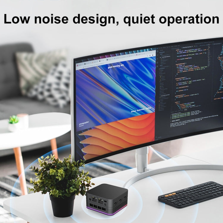 T9 Plus N100 DDR5 8G+512G UK Plug 12th Alder Lake Dual Gigabit LAN+3 HDMI 4K HD Pocket Mini PC - Windows Mini PCs by buy2fix | Online Shopping UK | buy2fix