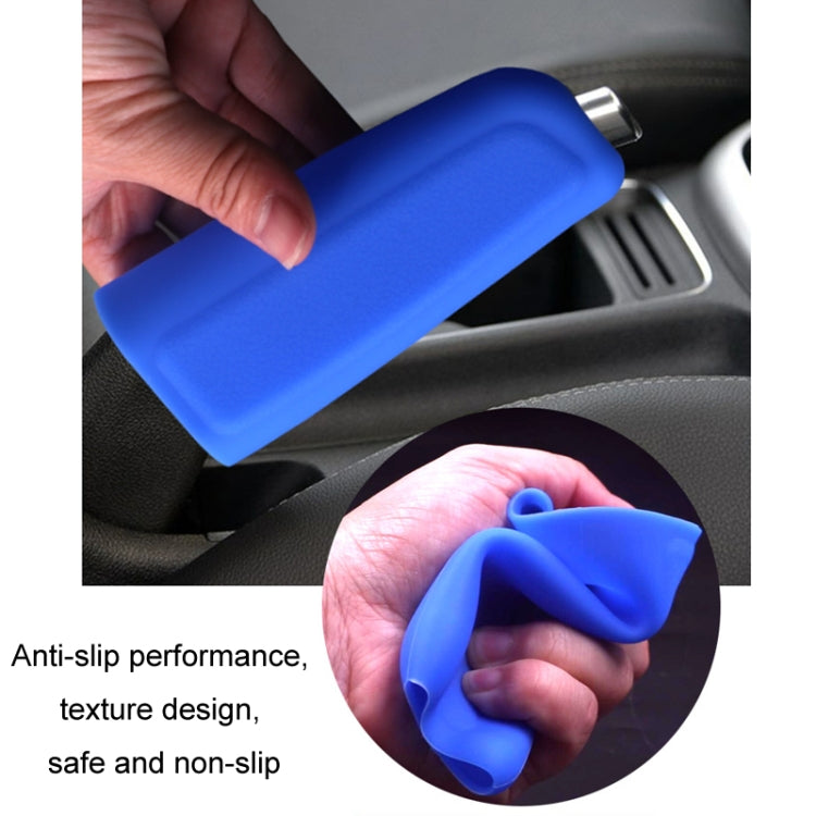 Automotive Silicone Manual Automatic Shift Lever Protective Cover, Size: Handbrake Black - Shift Knob by buy2fix | Online Shopping UK | buy2fix