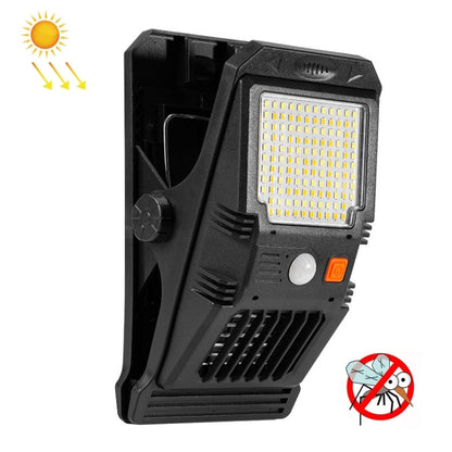 E-SMARTER W7104-1 Patch Solar Wall Lamp With Clip Mosquito Killer Lamp Portable Body Sensor Outdoor Garden Light - Solar Lights by E-SMARTER | Online Shopping UK | buy2fix